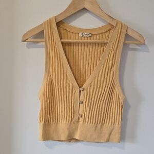 Free People Saturday Morning Crop Top